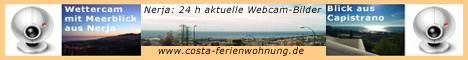 Webcam - Nerja - Capistrano - Costa del Sol - Andalusien
